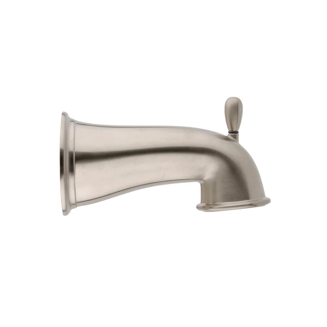 Brushed Nickel Tub Spout with Diverter