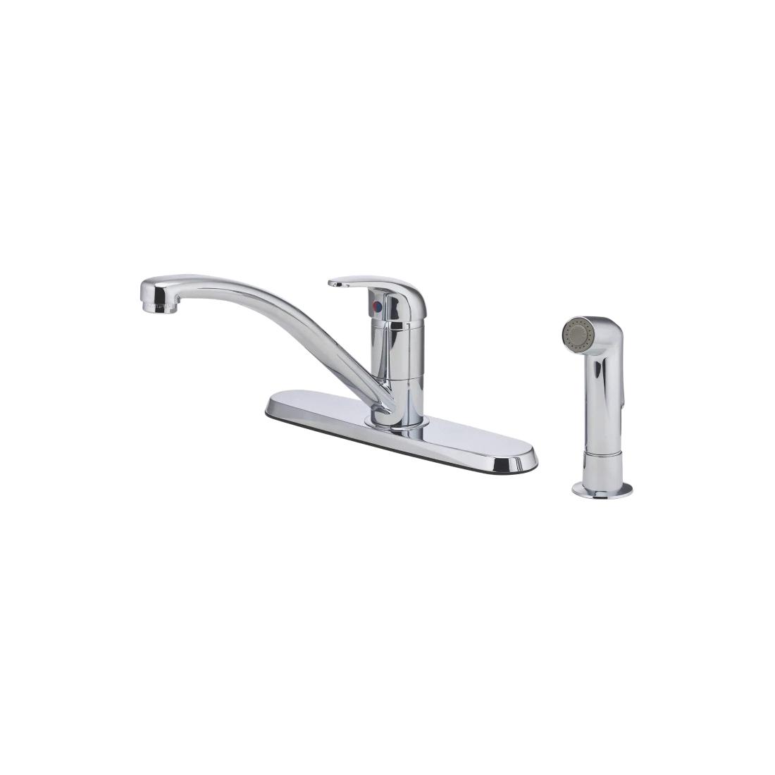PfISTER® Pfirst Series Professional Grade Single Handle Kitchen Faucet, 1.75 gpm, Polished Chrome
