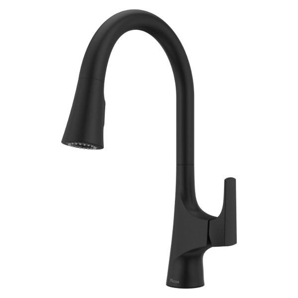 PfISTER® Norden 1 Handle Pull-Down Kitchen Faucet, Matte Black