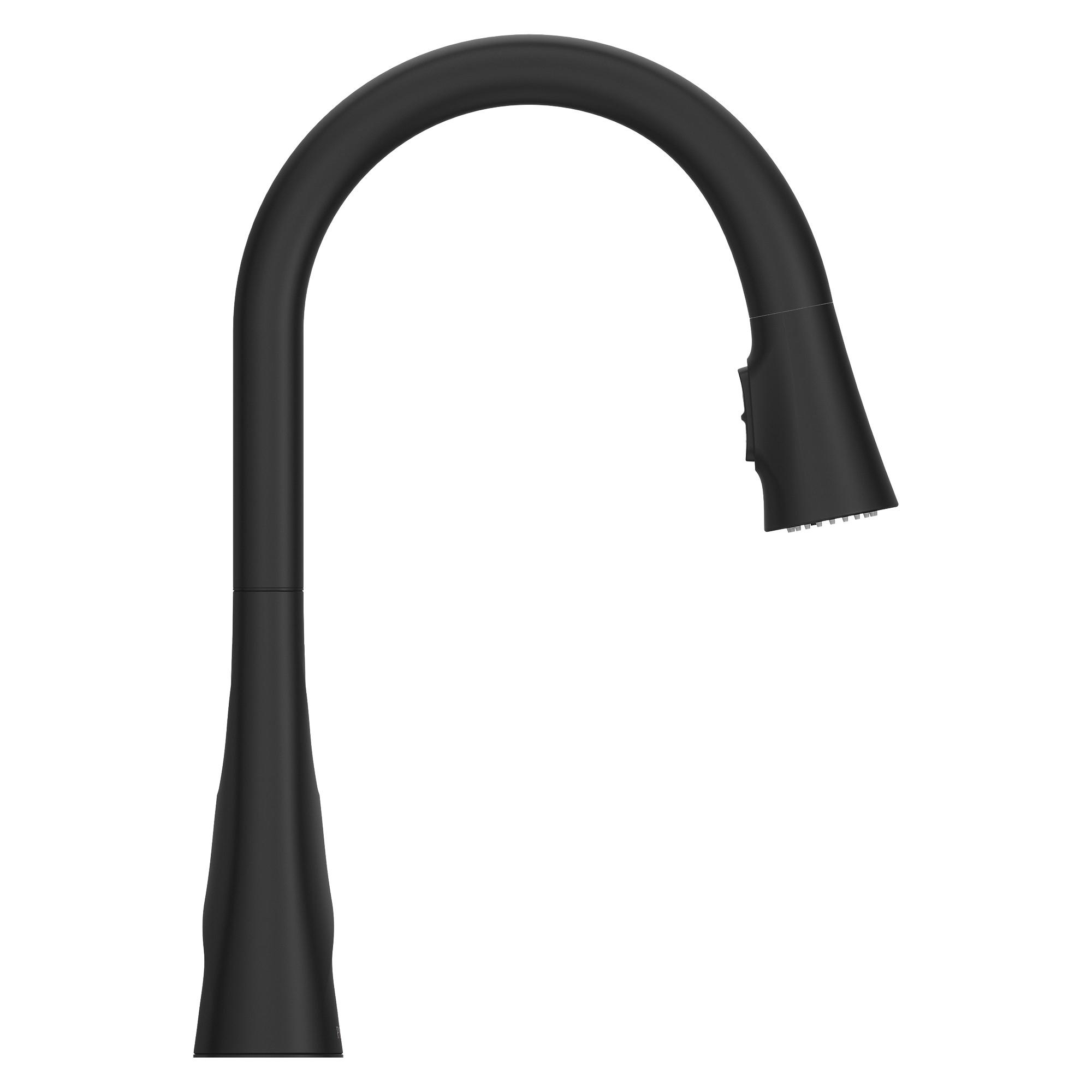 PfISTER® Norden 1 Handle Pull-Down Kitchen Faucet, Matte Black thumbnail 2