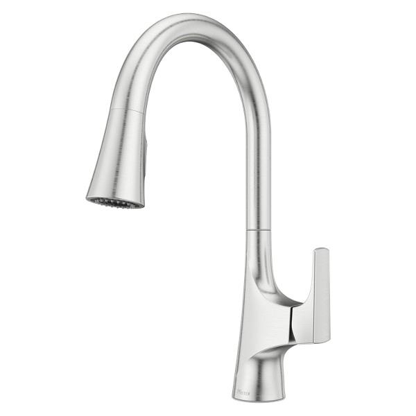 PfISTER® Norden 1 Handle Pull-Down Kitchen Faucet, Stainless Steel thumbnail 3