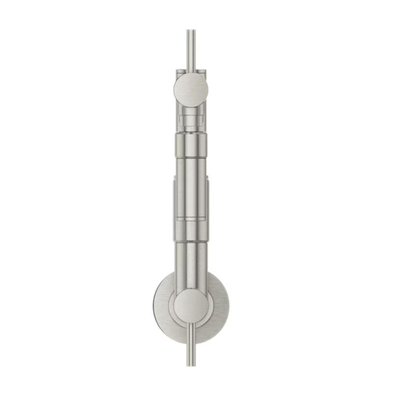 PfISTER® Lita™ GT533-PFS 3 gpm 2-Lever Handle Wall Mount Metal Pot Filler Faucet, Stainless Steel