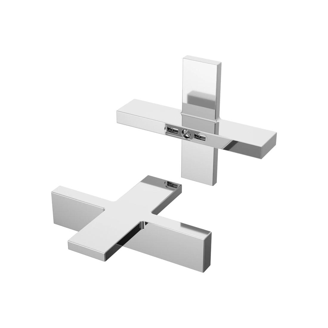 PfISTER® Verve Cross Handle Kit, Polished Chrome