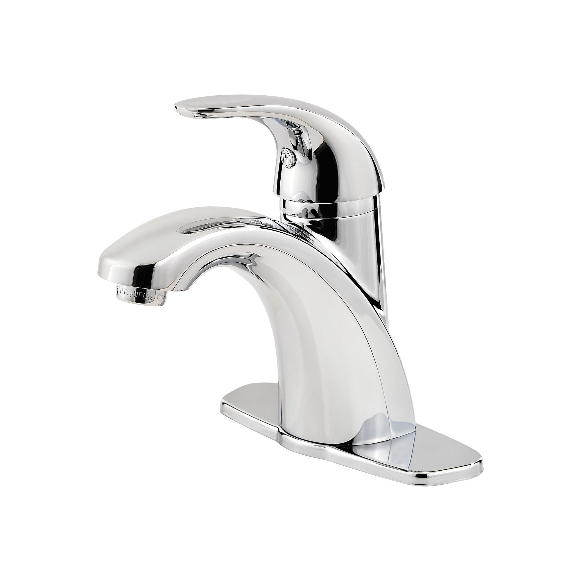 PfISTER® Parisa™ LF-042-PRCC Bathroom Faucet, 1-Handle, Deck, Pop-Up, Polished Chrome thumbnail 3