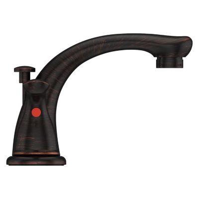 PfISTER® Pfirst 2 Handle Widespread Bathroom Faucet with Pop-Up Drain, 8 to 15 in Centers, Tuscan Bronze