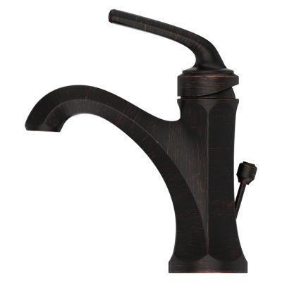 PfISTER® Arterra™ LG42-DE0Y Single Control Bathroom Faucet, 1-Handle, Deck, Single-Handle, Pop-Up, Tuscan Bronze