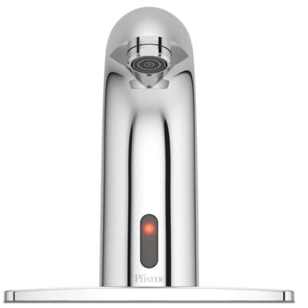 PfISTER® Single Control Touchless Bathroom Faucet less Drain, Polished Chrome thumbnail 3