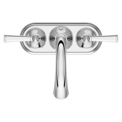 PfISTER® Saxton 2-Handle Centerset Lavatory Faucet with Push-Seal Drain, Polished Chrome