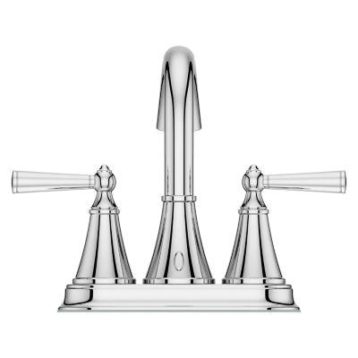 PfISTER® Saxton 2-Handle Centerset Lavatory Faucet with Push-Seal Drain, Polished Chrome thumbnail 2