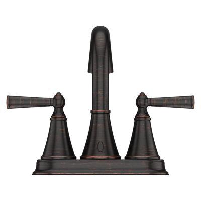PfISTER® Saxton 2-Handle Centerset Lavatory Faucet with Push-Seal Drain, Tuscan Bronze thumbnail 4