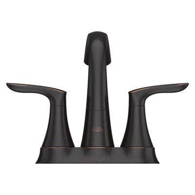 PfISTER® Weller 2 Handle Centerset Bathroom Faucet with Push-Seal Drain, Tuscan Bronze