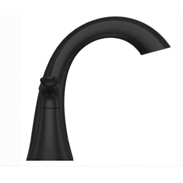 PfISTER® Weller 2 Handle Widespread Bathroom Faucet with Push-Seal Drain, 8 to 15 in Centers, Matte Black thumbnail 2