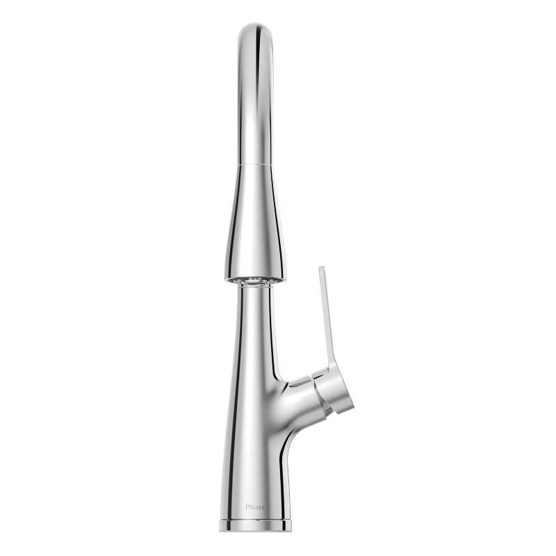 PfISTER® Neera™ LG529-NEC Kitchen Faucet, Deck, Pull-Down, Polished Chrome thumbnail 2