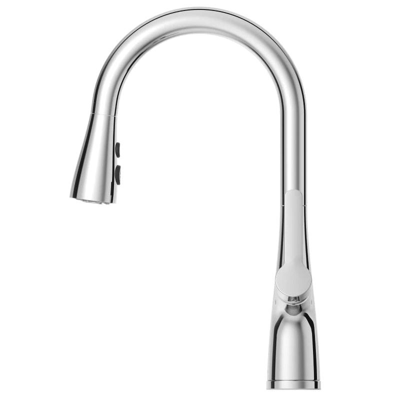 PfISTER® Neera™ LG529-NEC Kitchen Faucet, Deck, Pull-Down, Polished Chrome thumbnail 4