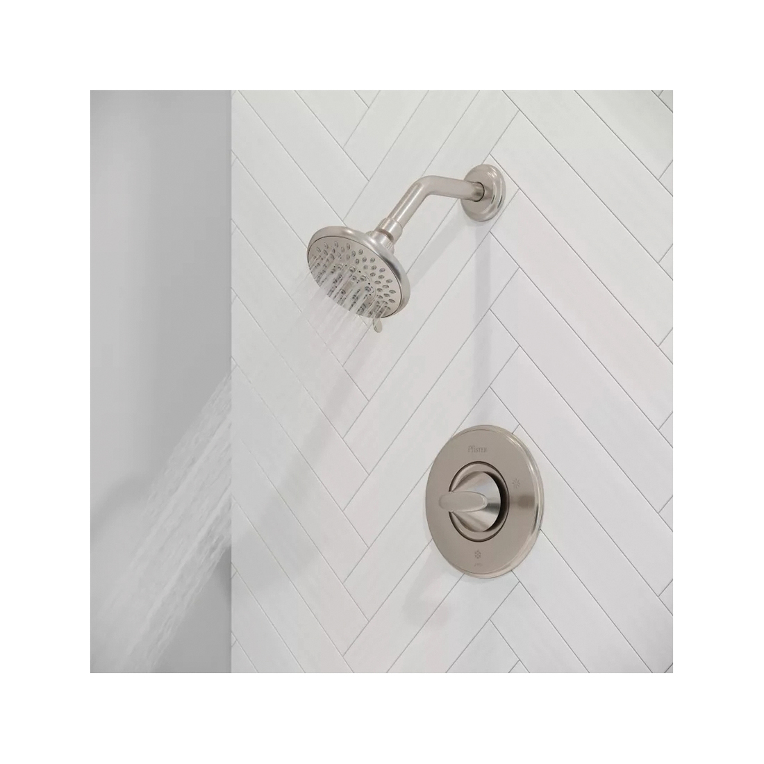 PfISTER® Winfield 1 Handle Shower Only Trim Kit, Brushed Nickel