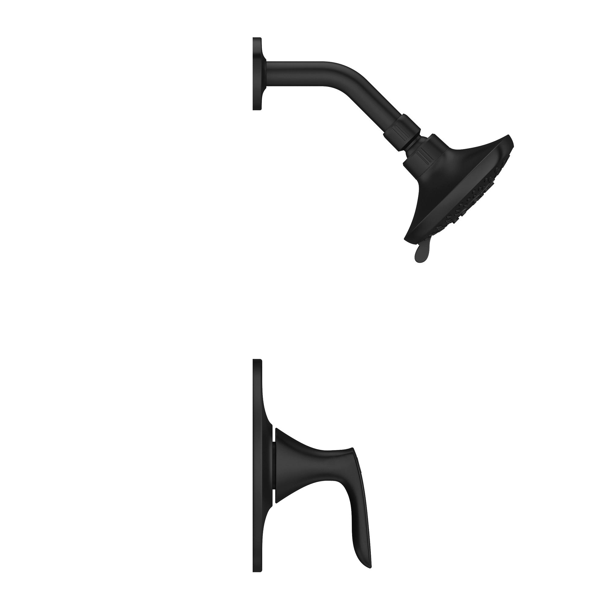 PfISTER® Weller 1 Handle Shower Only Trim Kit, Matte Black thumbnail 2