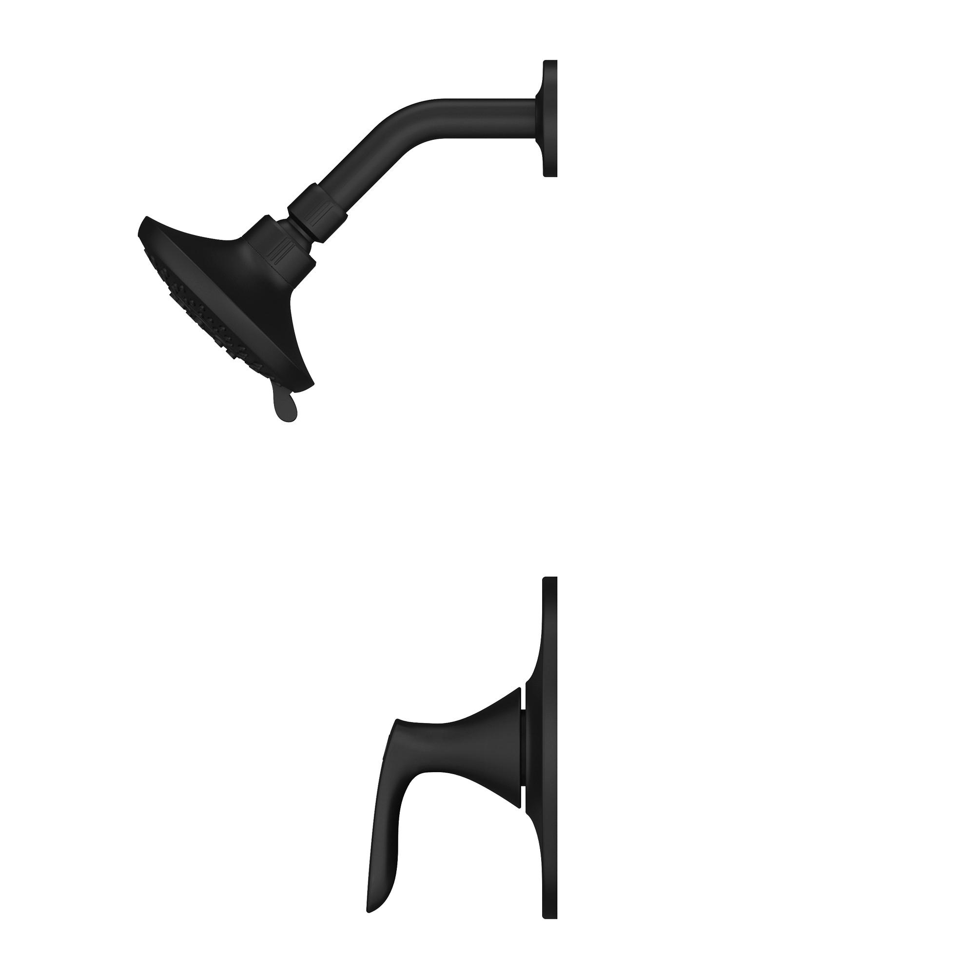 PfISTER® Weller 1 Handle Shower Only Trim Kit, Matte Black