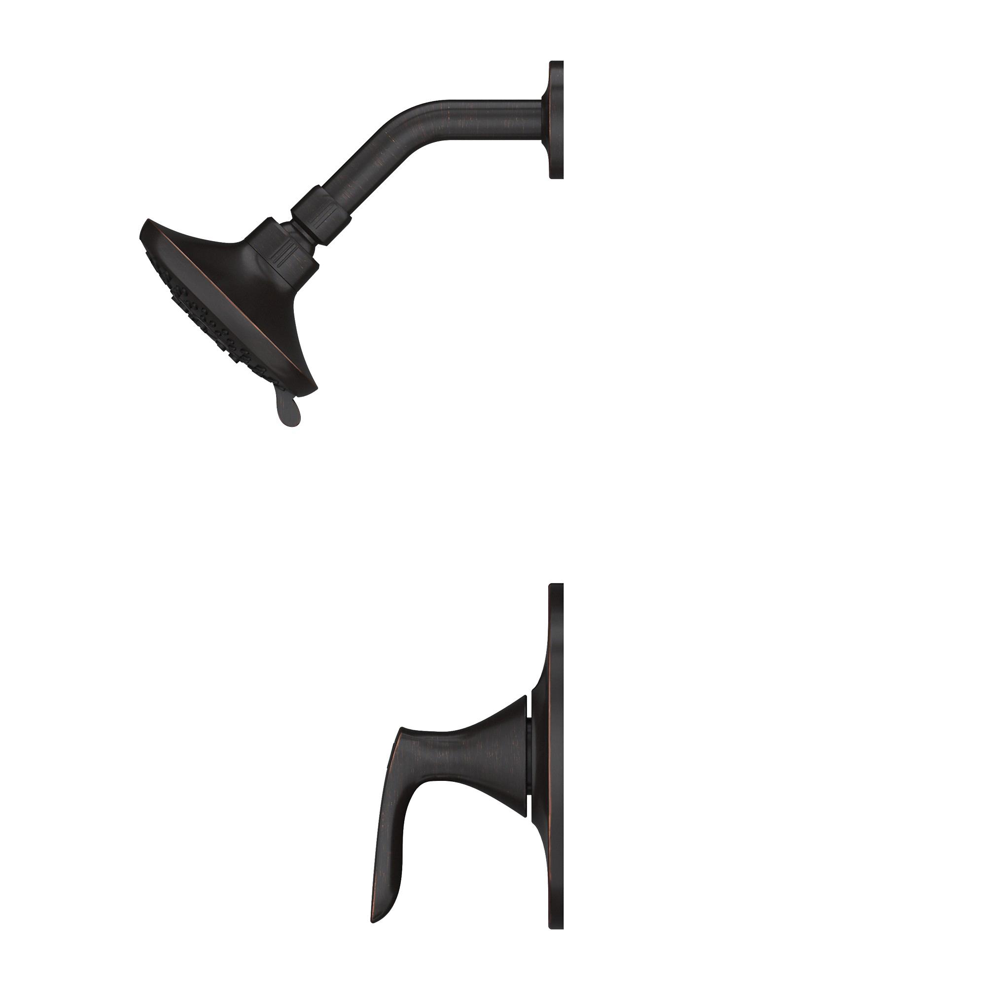 PfISTER® Weller 1 Handle Shower Only Trim Kit, Tuscan Bronze thumbnail 3