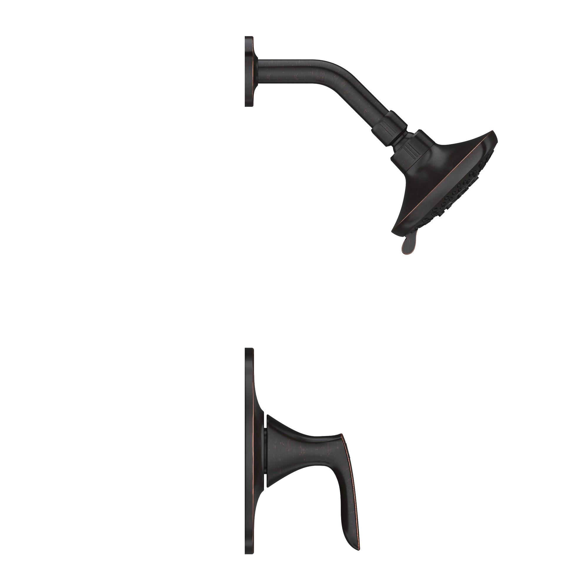 PfISTER® Weller 1 Handle Shower Only Trim Kit, Tuscan Bronze thumbnail 4