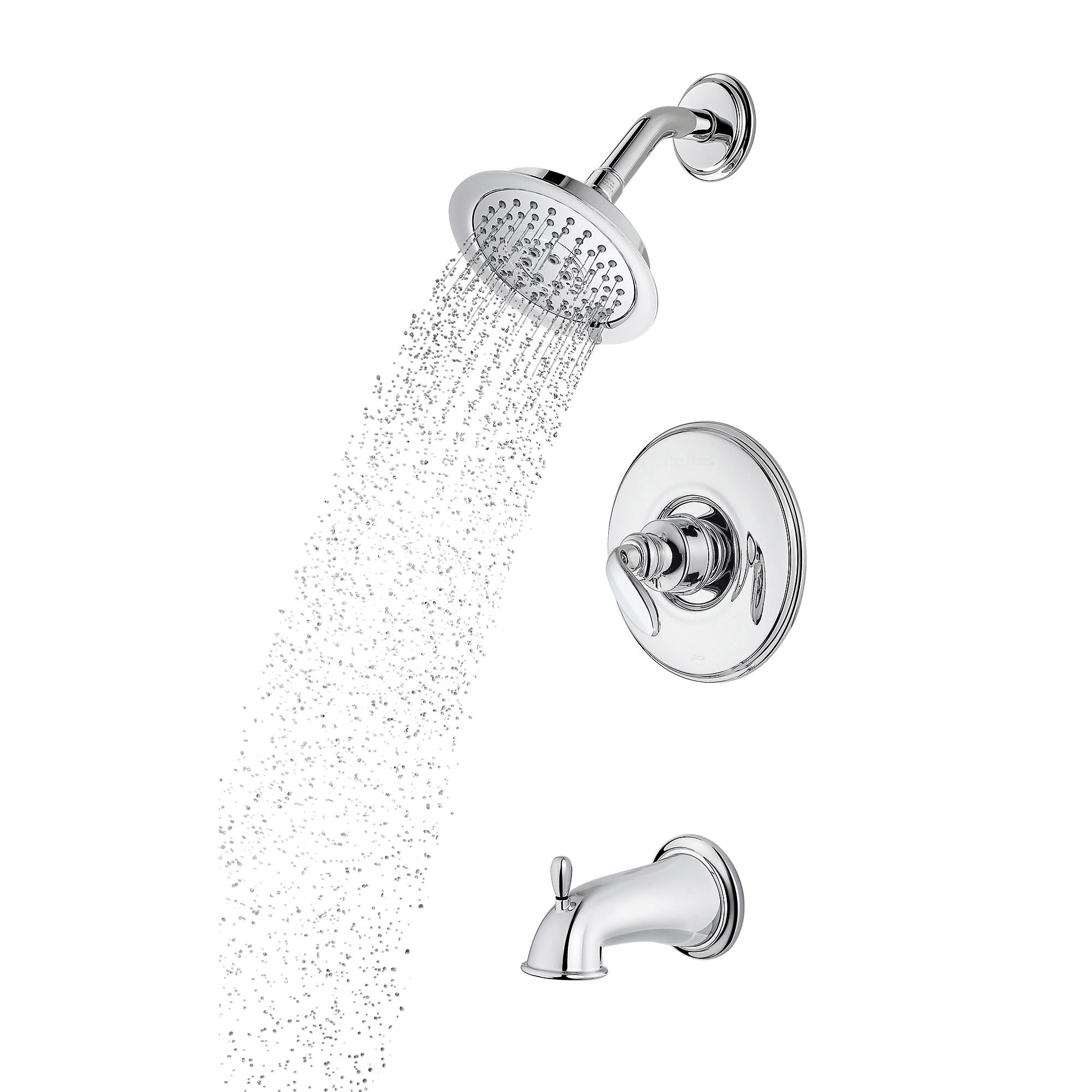 PfISTER® Avalon 1 Handle Tub and Shower Trim Kit, Polished Chrome thumbnail 2