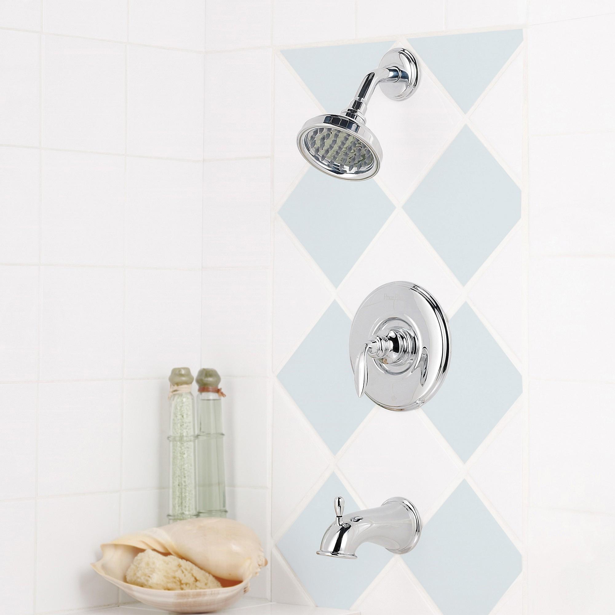 PfISTER® Avalon 1 Handle Tub and Shower Trim Kit, Polished Chrome