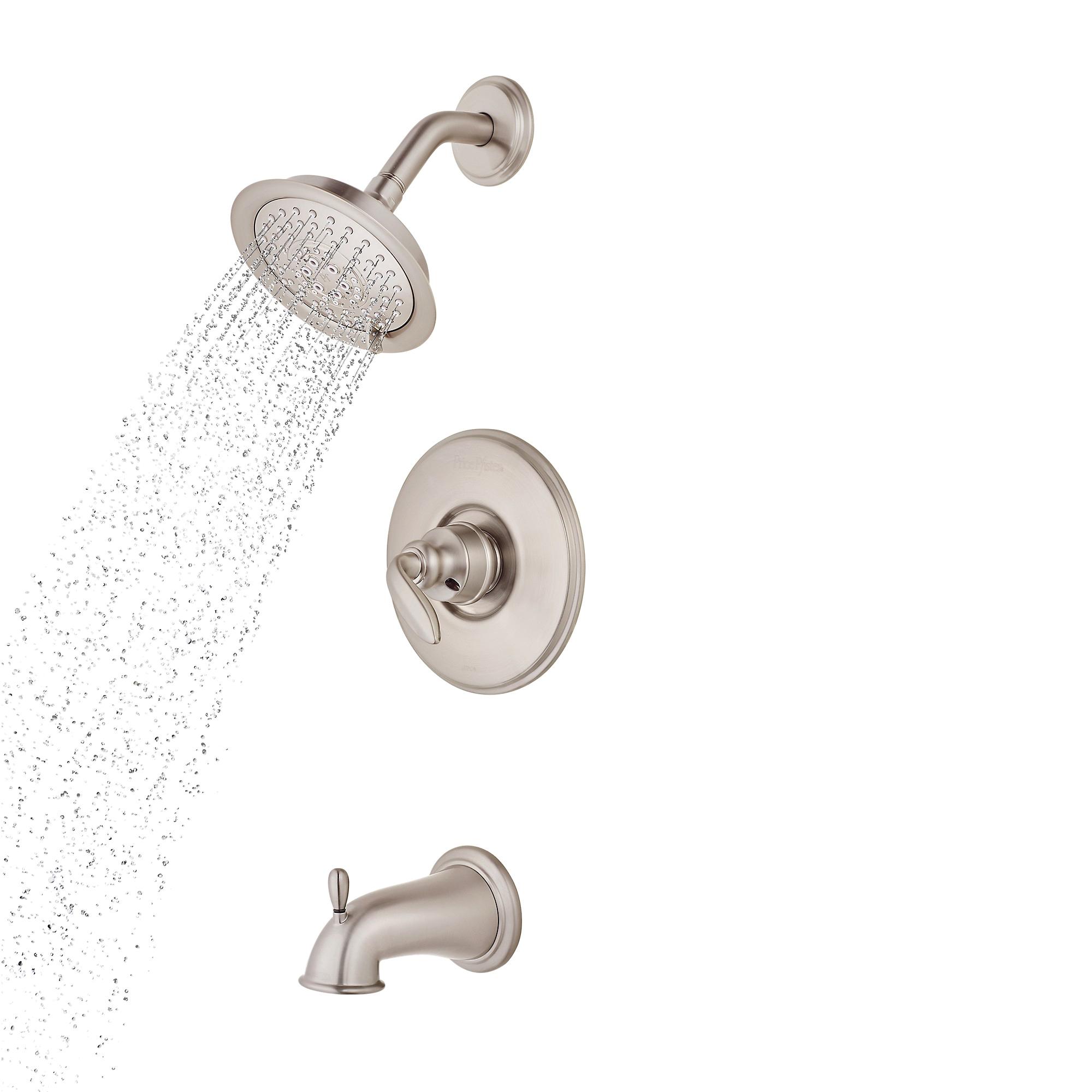 PfISTER® Avalon 1 Handle Tub and Shower Trim Kit, Brushed Nickel thumbnail 2