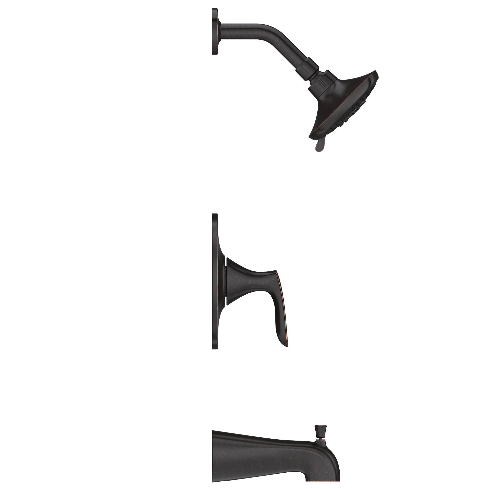 PfISTER® Weller 1 Handle Tub and Shower Trim Kit, Matte Black thumbnail 2