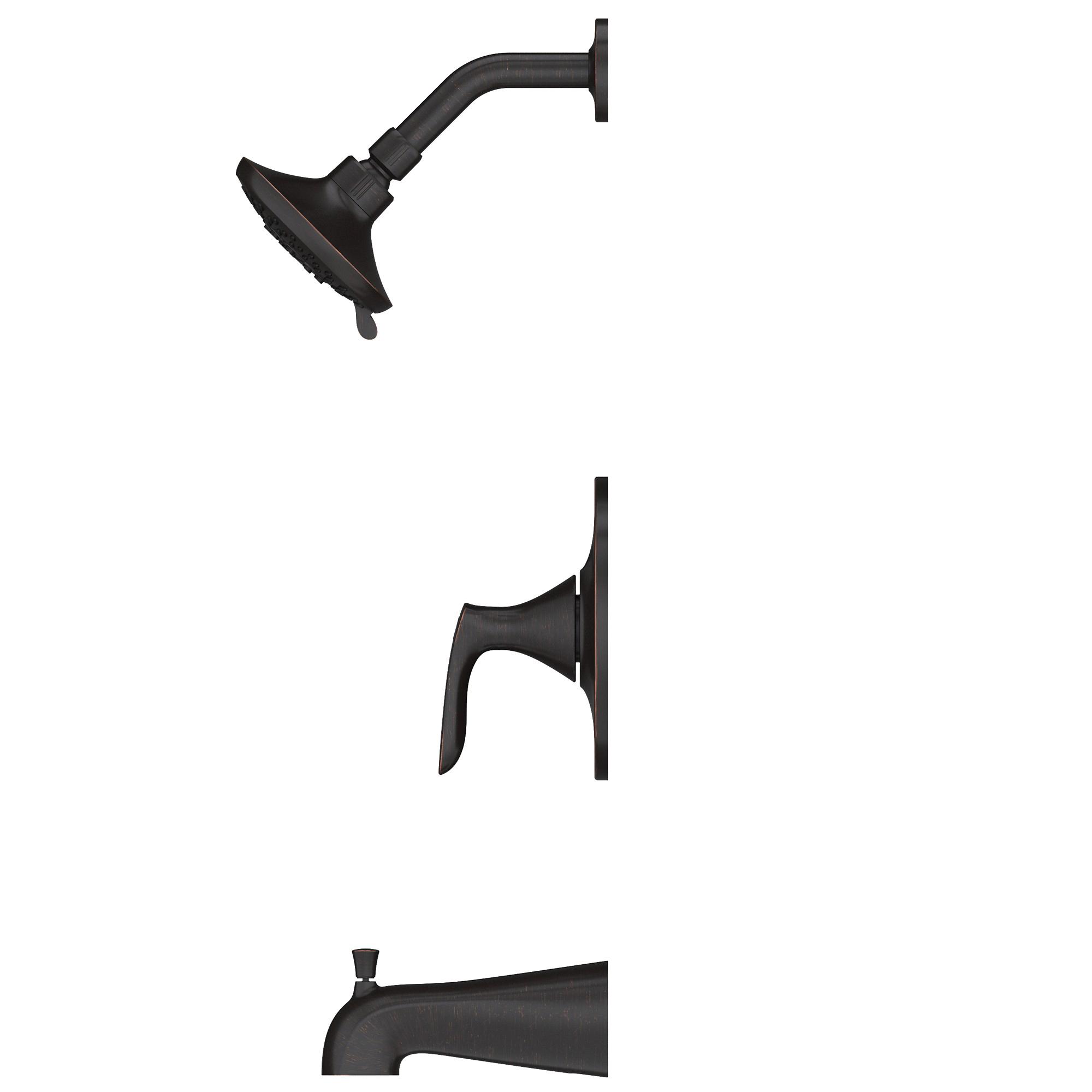 PfISTER® Weller 1 Handle Tub and Shower Trim Kit, Matte Black thumbnail 3