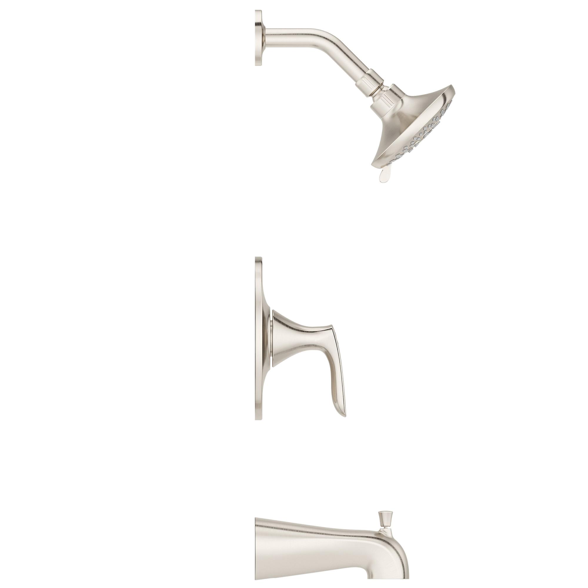 PfISTER® Weller 1 Handle Tub and Shower Trim Kit, Tuscan Bronze