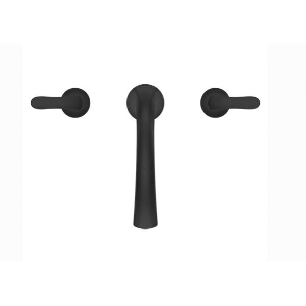 PfISTER® Weller 2 Handle Roman Tub Trim Kit, Matte Black thumbnail 2