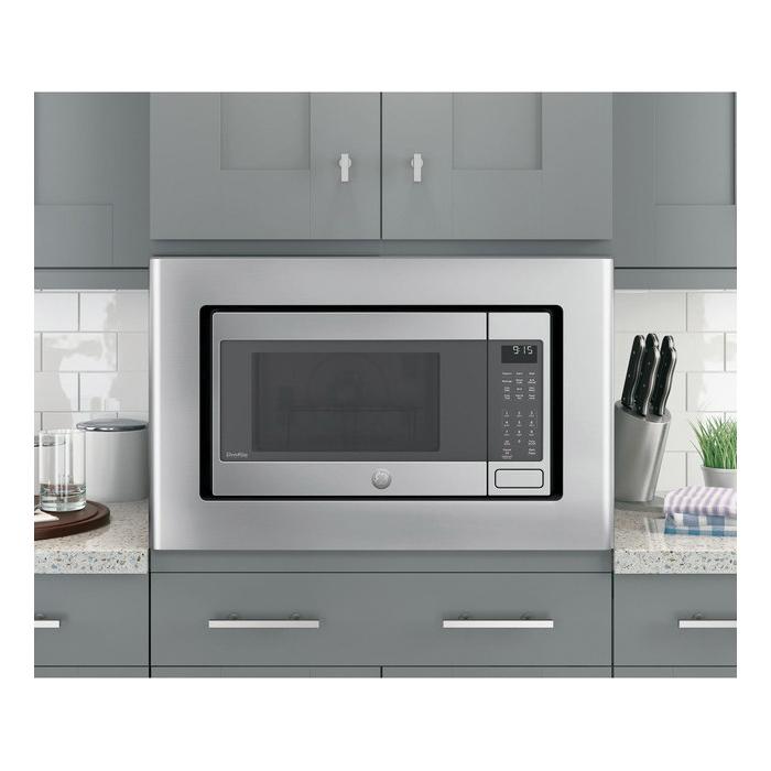 Profile™ PEB9159SJSS Countertop Convection Microwave Oven, Electronic Digital LED Display, Gray/Stainless Steel, 1500 W thumbnail 4