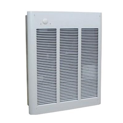 QMARK&reg; LFK151F Commercial Fan Forced Wall Heater, 120 V, 12.5 A, 1500/750 W, 5118/2559 Btu/hr BTU, 1 ph, White