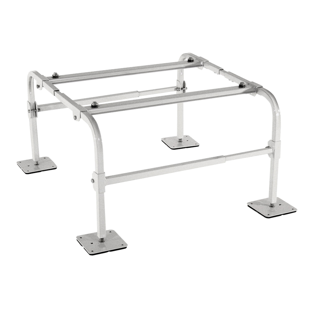 Quick-Sling® QSMS1802 Dual Fan Mini Split Stand, Steel, Powder Coated, For Use With: Mini Split System