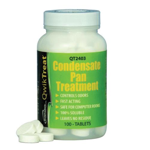 QwikTreat&trade; QT2403 Condensate Pan Treatment Tablet, Off-White