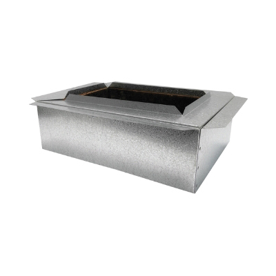 Royce Company PL162008 Return Register Box, 8 in L, 20 in W, Metal