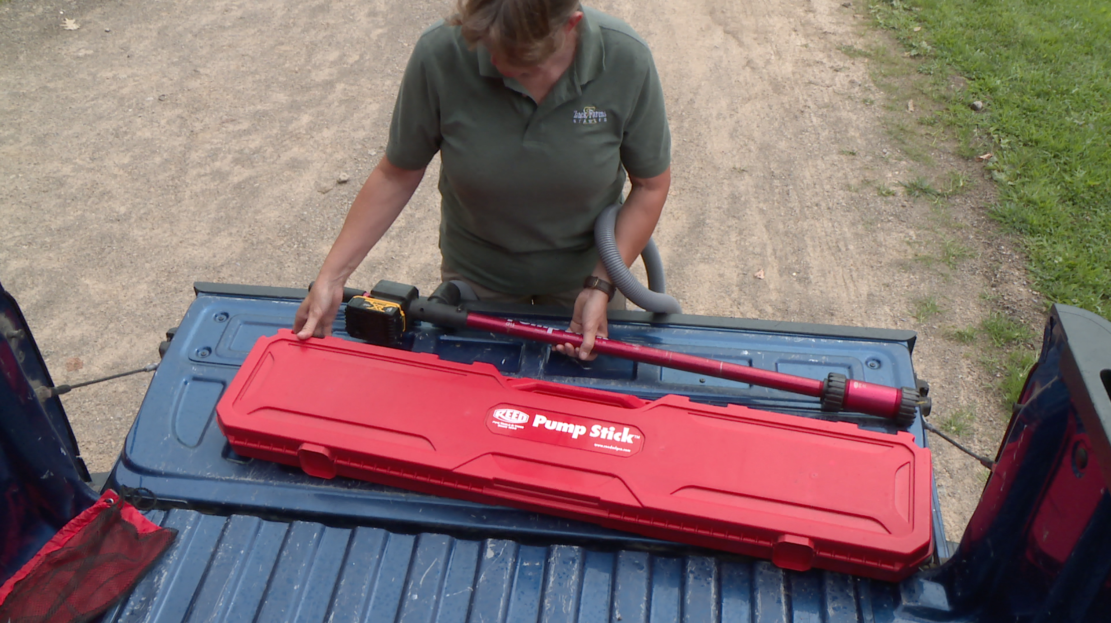 REED CP15CASE Red Standard Case For Pump Stick™ CP15 Cordless Water Transfer Pump