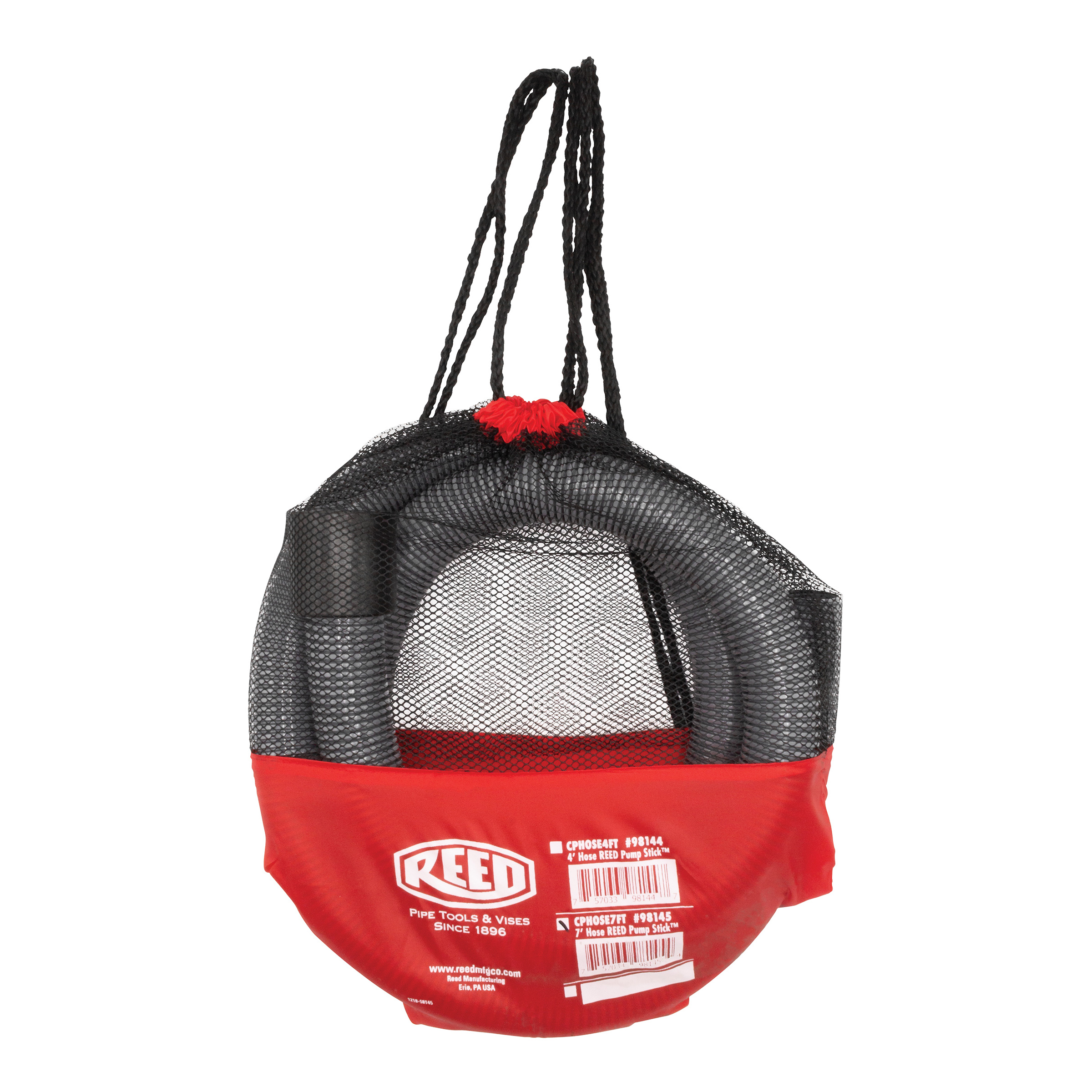 REED CPHOSE7FT 7 ft L Plastic Hose with Magnetic Connection For CP15 Pump Stick™ Cordless Water Transfer Pump