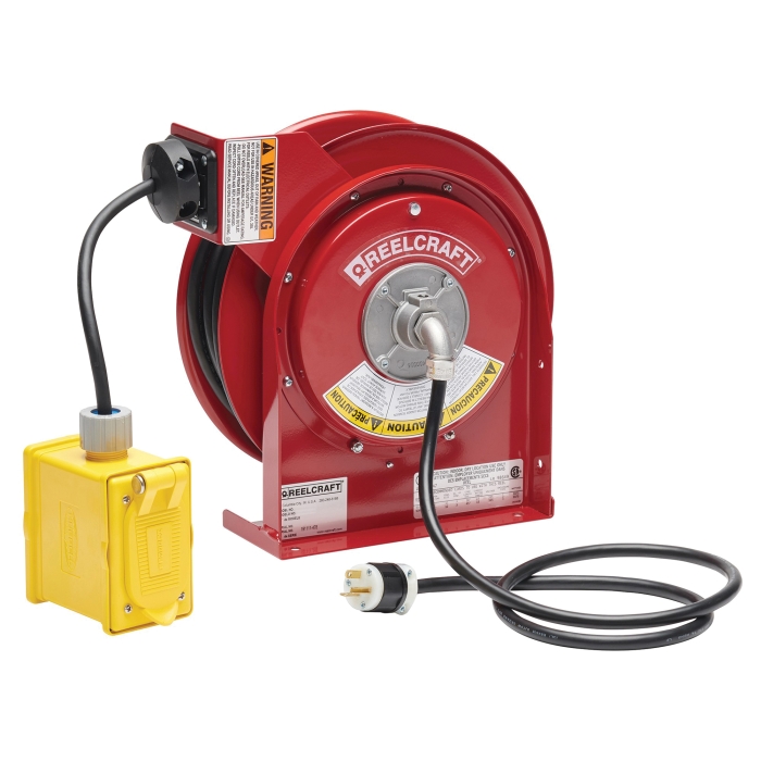 Air Hose & Electric Cord Combination Reels
