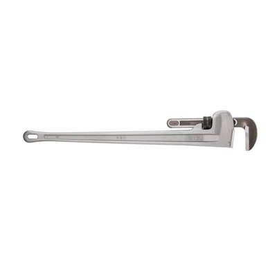 RIDGID® 824 Series 31105 Straight Pipe Wrench, 24 in OAL, 3 in Jaw, Heel Jaw, I-Beam Handle, Steel Jaw