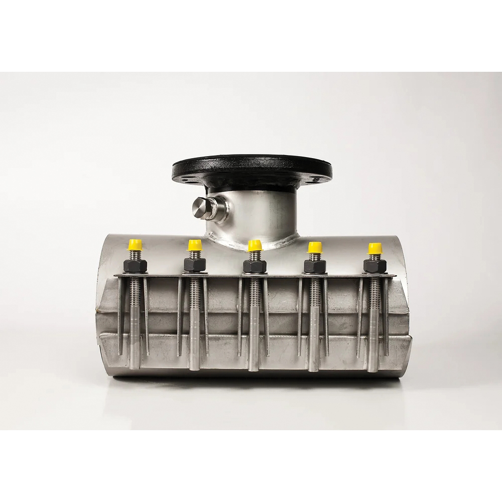 ROMAC INDUSTRIES SST 304 Stainless Steel Tapping Sleeve, 8 inch x 6 inch, Mechanical Joint thumbnail 2