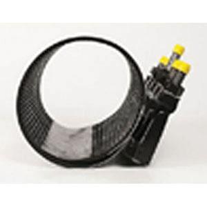 ROMAC INDUSTRIES CL1 304 Stainless Steel Full Circle Cast Lug Single Section Repair Clamp, 12 inch x 15 inch