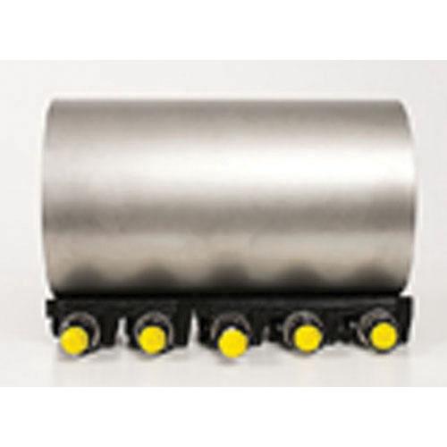 ROMAC INDUSTRIES CL1 304 Stainless Steel Full Circle Cast Lug Single Section Repair Clamp, 10 inch x 15 inch