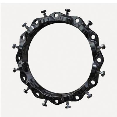 Romagrip Ductile Iron Lug Style Pipe Restraint, 6 inch IPS, Mechanical Joint