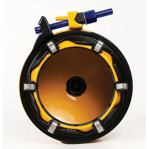 ROMAC INDUSTRIES Epoxy Coated Ductile Iron End Cap, 8 inch thumbnail 2