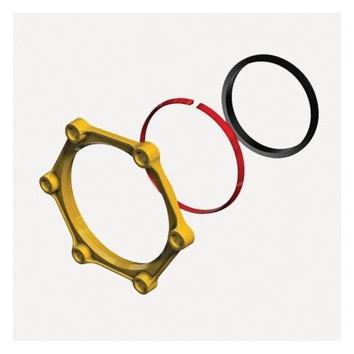 ROMAC INDUSTRIES 600 Black Ductile Iron Split Pipe Restraint, 10 inch IPS