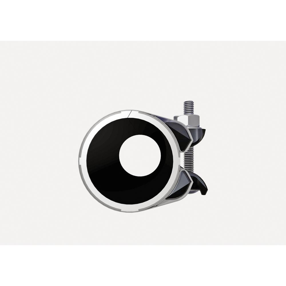 ROMAC INDUSTRIES SCC Series SCC-113 x 3" Repair Clamp With Ductile Iron Lugs, Fits Pipe Size: 1 in, CTS, 1 -Bolt