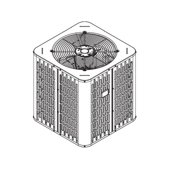 American Standard&reg; A4HP4024D1000A A4HP4024^1000^