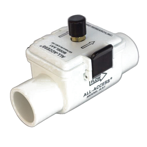 RectorSeal® All-Access® AA1 Condensate Cleanout Device, 7 in L, 2-1/8 in W, 8-1/2 in H, White