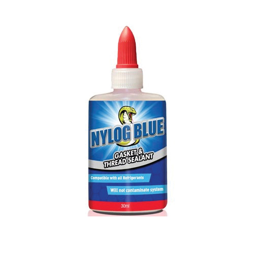 Refrigeration Technologies® Nylog RT201BP Nylog Blue Gasket and Thread Sealant, Viscous, Amber, Characteristic, 30 mL