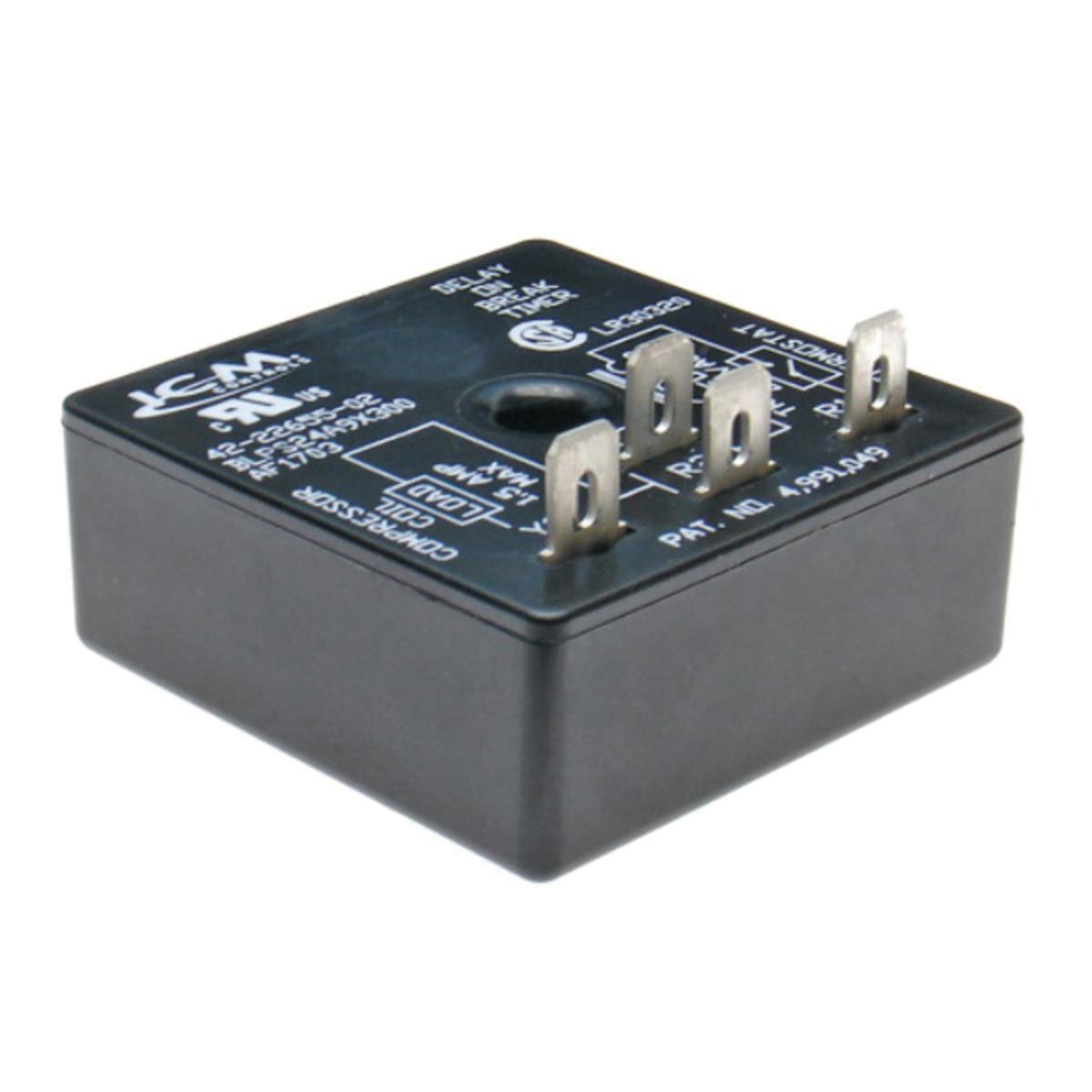 Rheem® 42-22655-02 Time Delay Relay, 1.5 A, For Use With: Model RADD, RAJB, RAKA, RAKB Condensing Units